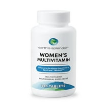 Earth's Splendor Women's Multivitamin, Overall Wellness Support, Multimineral Supplements, Helps Support Metabolism, Vitamin B12, Vitamin A, C, D, E, K, B6, Biotin (120 Immune Support Tablets)