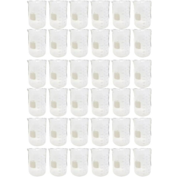 Beaker Griffin Style 800ml Capacity Borosilicate Glass Graduated.  Case of 36.