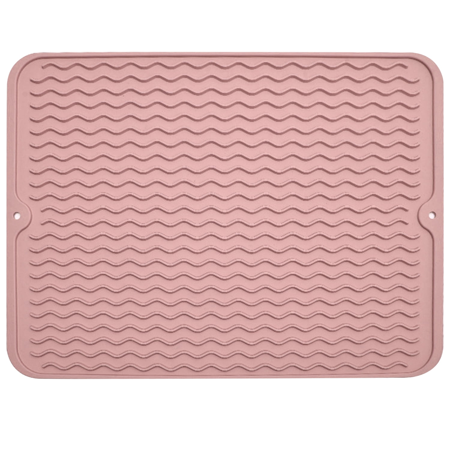 Haykey Silicone Drying Desk Mat,Easy Clean,Kitchen Mat for Counter and  Sink,Refrigerator and Drawer Liner 