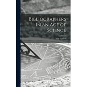 Bibliographers in an Age of Science (Hardcover)