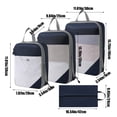thumbnail image 3 of Clearance! Boovnll 4 Set Packing Cubes for Travel, Multi-Functional Sorting Packages, Suitcase Organizer Compression Packing Cubes for Travel Luggage & Accessories, Packing Cubes, 3 of 6