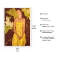 thumbnail image 2 of Maleana (Melodious) - Hawaiian Lady - Vintage Color Aquatint Etching by John Melville Kelly c.1950 - Master Art Print (Unframed) 13in x 19in, 2 of 4