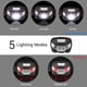 thumbnail image 2 of Linterna frontal recargable LE, linterna frontal LED ultrapotente de 1300 lúmenes con luz roja, linterna frontal USB profesional, 5 modos de iluminación, batería de 30 horas para ciclismo., 2 of 5