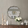 thumbnail image 3 of Warner Textures Volantis Grey Textured Stripe Wallpaper, 3 of 4