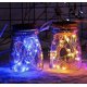 thumbnail image 3 of bleu2 Guirlande Lumineuse Intrieure 2m - 20 Led Guirlande Lumineuse Chambre - Mini Guirlande Led Pile Decoración Lumineuse Led - Guirlande Interi, 3 of 4