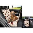 thumbnail image 4 of Pzuqiu Ladybug Daisy Pets Dog Car Seat Cover for Back Seat Waterproof Scratchproof Dogs Seat Covers Protection Against Dirt, Pet Fur with Adjustable Bandanas Garbage Bag, 4 of 6