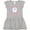 AC-Heather Grey, variant on Inktastic I Got My 1st Tooth Girls Baby Dress