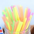 thumbnail image 4 of 100-Pack Plastic Drinking Straws, 8.3 Inches Long, Hygienic and Convenient for Beverages, Perfect for Parties, Weddings, and Family Gatherings, 4 of 7