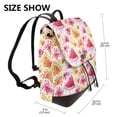thumbnail image 2 of Easygdp Watermelon Mochila de Cuero para Mujeres, Bolso de Hombro, Bolsos de Mano de Moda para Trabajo y Viajes, 2 of 4