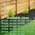 thumbnail image 2 of LUVCMFT Garden Weed Barrier Landscape Fabric, 12ft*500ft Ground Cover Weed Block Gardening Mat, Heavy Duty Woven Mulch, Garden Bed Liner, Durable UV Resistant, Black, 2 of 8