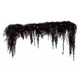 thumbnail image 2 of 70.8 Inch Halloween Garland Lights, Lighted Black Spooky Hanging Vine with LED Warm Glow, Artificial Moss Halloween Garland Decor for Indoor Outdoor Mantel Porch, 2 of 8