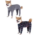 thumbnail image 4 of Pet Dog Post Surgery Recovery Suit, Physiological Shirt Clothing Jumpsuit,T-Shirt Prevent Licking Costume for Large Medium Dogs, 4 of 7