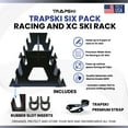 thumbnail image 6 of TRAPSKI SIX PACK Racing and XC Ski Rack, 6 of 11