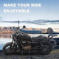 thumbnail image 4 of Motorcycle Seat Cushion 3D Honeycomb TPE Waterproof Non-Slip Ergonomic for Long Rides, 4 of 9