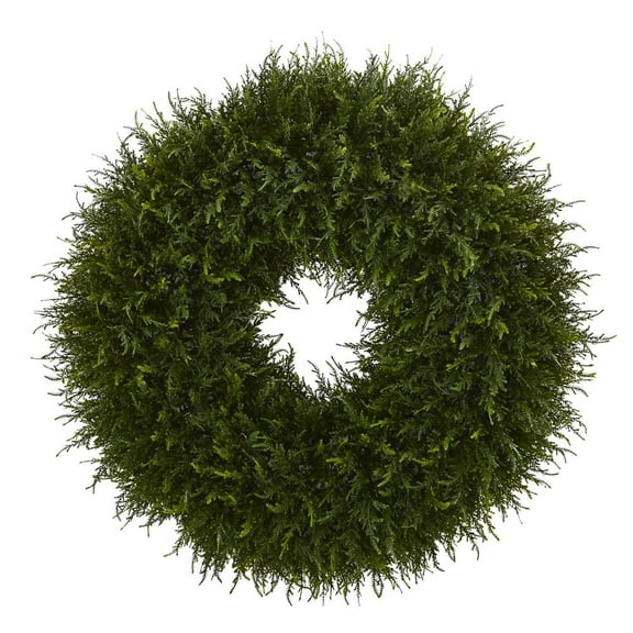 32 Giant Cedar Artificial Wreath