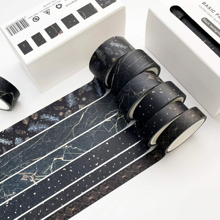 Grid Washi Tape Set Wide Length Decorative Colored Masking - Temu