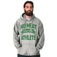 thumbnail image 5 of No Meat This Athlete Vegetarian Funny Hoodie Sweatshirt Women Men Brisco Brands X, 5 of 5