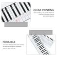 Piano keyboard paper Keyboard Piano Finger Simulation Practice Guide