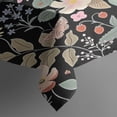 thumbnail image 3 of Pioneer Flower Floral Print Pattern Rectangle Tablecloth 60"x84",Waterproof Polyester Rectangle Table Cloth, Wipeable Spillproof Polyester Tablecloth for Dining, Camping, Indoor and Outdoor, 3 of 5