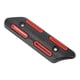 thumbnail image 3 of Protector térmico para tubo de escape universal para tubos de 27 a 51 mm, motocicletas, vehículos todo terreno, bicicletas de montaña, scooters, color rojo, 3 of 12