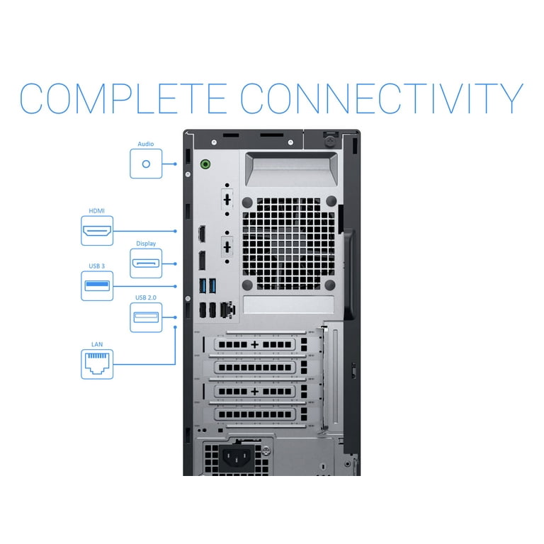 Dell OptiPlex 3070 Desktop, Intel Core i3-9100 Upto 4.2GHz