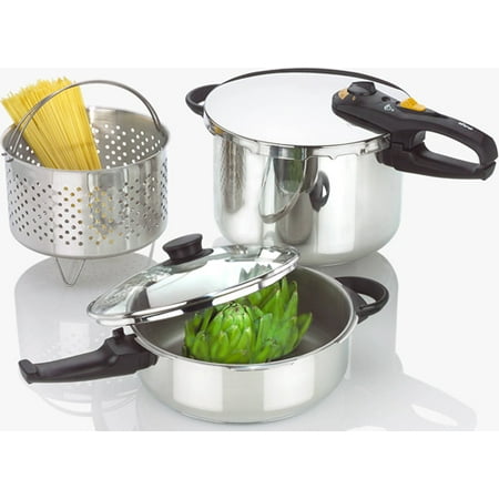 UPC 735186001441 product image for Duo Combi Pressure Cooker Set | upcitemdb.com