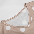 thumbnail image 6 of Trendfront Womens Polka Dot T Shirts V Neck Short Sleeve Casual Loose Fit Summer Tunic Tee Tops for Women, 6 of 7
