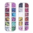 thumbnail image 3 of Nail Art Glitter Sequins Nail Stickers 2 Boxes Heart Shape Decoration Ideal For Art Craft Projects Nail Art Lovers, 3 of 3