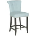 thumbnail image 5 of SAFAVIEH Addo Classic Glam Ring Counter Stool with Footrest, Sky Blue, 5 of 5