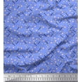 thumbnail image 1 of Soimoi Rayon Fabric Baseball Sports Print Fabric by The Yard 56 Inch Wide, 1 of 4