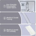 thumbnail image 5 of XXXL Blood Pressure Cuff, 9-21.2 (22-53CM) Extra Large Cuff Compatible with Omron BP Monitor, Replacement XXX-Large Cuff for A-M, 5 of 5