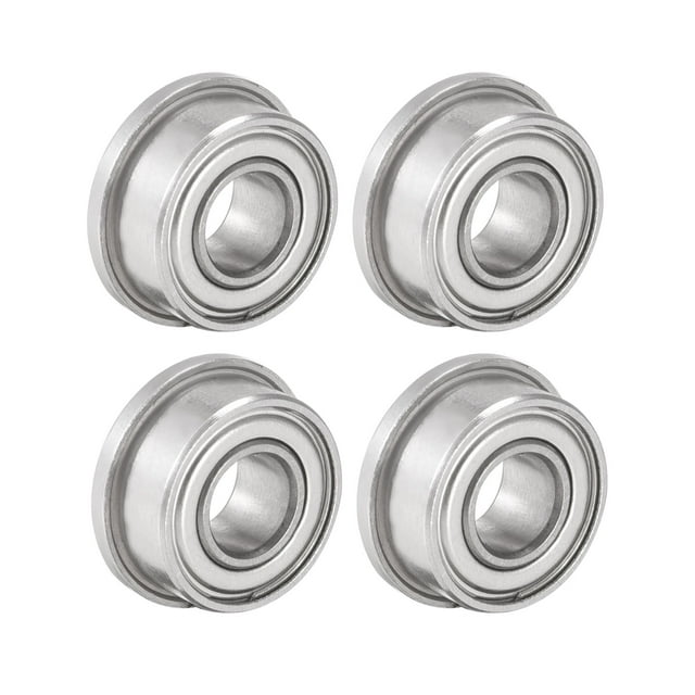 Unique Bargains SF684ZZ 4x9x4mm Roulements à Billes à Brides en Acier Inoxydable