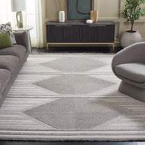 SAFAVIEH Camden Jennica Southwestern Area Rug, Gray/Ivory, 8' x 10'