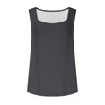 thumbnail image 3 of Plebaso Tank Tops for Women Summer Sleeveless Square Neck T Shirts Casual Beach Vacation Tunic Tanks, 3 of 7