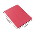thumbnail image 2 of OULII 1Pack Coverage Hard PC Protective Tablet Sleeve Tablet Case Red for Daily Activities, 2 of 8