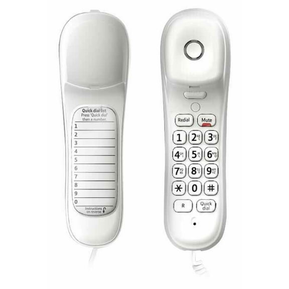 BT - Duet 210 Corded Telephone White