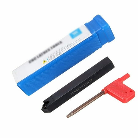 

BCLONG SCMCN1212H09 12x100mm Lathe Turning Tool Holder For CCMT09T3 Inserts With T15
