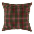 thumbnail image 2 of Multi-Color Traditional Christmas Cotton Plaid Pillow Cover 18x18 4 Piece, 2 of 3