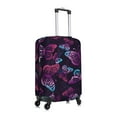 thumbnail image 3 of Fotbe Purple Butterfly Luggage Cover Protector,Suitcase Protector,Scratch and Dirt Resistant,Fits 18-32 Inch Luggage-Medium, 3 of 9