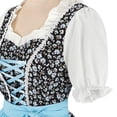 thumbnail image 5 of Grebrafan Oktoberfest Dress Women German Dirndl October Carnival 2XL, 5 of 5