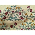 thumbnail image 4 of oneOone Cotton Poplin Fabric Leaves & Floral Block Printed Craft Fabric BTY 56 Inch Wide, 4 of 4