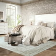 thumbnail image 2 of METSAVAIM 8x10 Rug - Ultra Soft Vintage Beige Area Rug for Bedroom, Living Room & Office | Non-Slip Machine Washable Rugs, Ideal for Indoor & Outdoor Use, 2 of 9