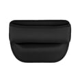 thumbnail image 3 of Organizador de cuero sintético para asiento de coche, organizador para bolígrafos y artículos diversos. Negro, 3 of 9