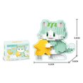 thumbnail image 5 of Bloques de construcción de partículas pequeñas para niños, juguetes de cumpleaños, adornos de ensamblaje educativo, serie Kawaii Pet Cat, Mmodel, 5 of 5
