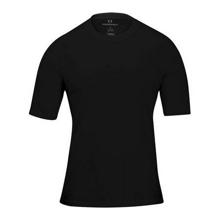 3 Pack Cotton/Polyester Combed Jersey Crew Neck T-Shirt