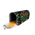 thumbnail image 3 of Lsque Roosters and Flowers Mailbox Cover Standard Size ,Magnetic Mailbox Covers Post Wraps Letter Box Cover -21x18 in, 3 of 9