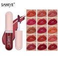 thumbnail image 2 of SANIYE Lip Gloss Matte Lipstick Velvet Waterproof Long-lasting Red Liquid, 2 of 5