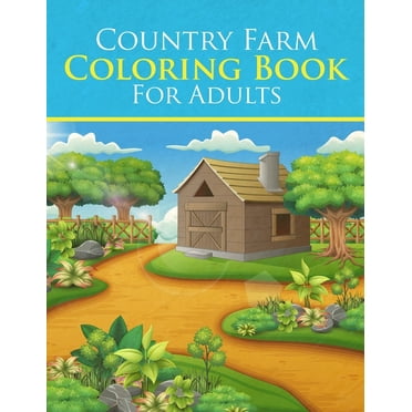 60 countryside scenes 60 amazing coloring pages : An Adult Coloring ...