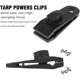 thumbnail image 3 of Paquete de 10 clips para lona resistentes para toldos, camping al aire libre, marquesinas para caravanas, cubiertas para coches, cubiertas para piscinas Sincero Electrónica, 3 of 5