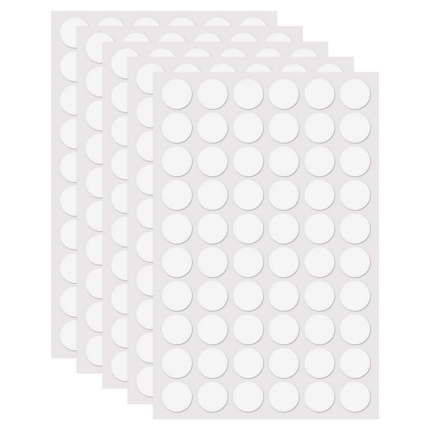 Uxcell 300 piezas de Tack Adhesivo para Colgar en la Pared, Masilla Adhesiva Removible para Pósters, Masilla de Montaje de Doble Cara para Colgar Imágenes y Arte de Museo (15mm)